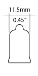 T3 1/2 Bulb Shape