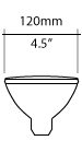 PAR38 Bulb Shape