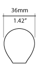 S-11 Bulb Shape