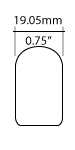 T-6 Bulb Shape